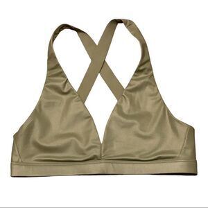 Victoria Sport Light Olive Green Bra • Medium